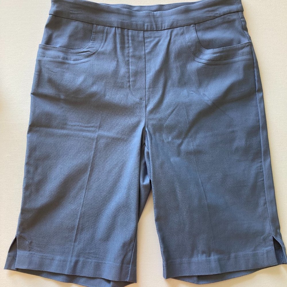 Tribal Fia Bermuda Pull On Bermuda Shorts Blue Size 8
